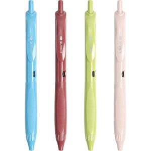 KOKUYO Me Ballpoint Pen, Black Ink 0.5mm Retractable Ball Point Writing Gel Pen, ‎Fragile Mint, Japan Import. (‎KME-BPEG5D102LG)(Kokuyo Me)