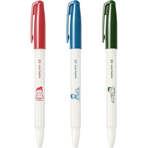 KOKUYO Me Ballpoint Pen, Black Ink 0.5mm Retractable Ball Point Writing Gel Pen, ‎Fragile Mint, Japan Import. (‎KME-BPEG5D102LG)(Noritake-1)
