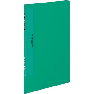 Kokuyo 10 Pockets Binder with Plastic Sleeves 8.5″x11″ (Green), Wave-Cut Expandable Art Portfolio Folder with Clear Sheet Protectors, 20 Pages of Presentation Display Book. (RA-T550G)(Green)