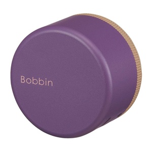 Kokuyo Bobbin Washi Tape Case with Cutter, Masking Tape Storage Dispenser, Tape Cutter, Tape Roll Holder (Purple)(Purple)