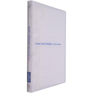 Kokuyo Campus Slide Binder, Slim Type, B5, 26 Holes, Up to 30 Sheets, Yellow, Japan Import (RU-P733Y)(Transparent)