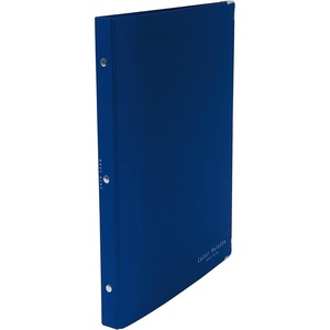 Kokuyo Color Palette Metal Round Ring Binder, B5-S, 26 Holes, Up to 100 Sheets, 5 Colorful Tab Dividers, Middle Vertical Type, Black (RU-311-1)(Navy Blue)