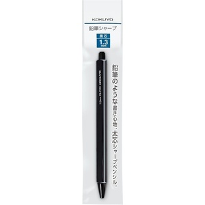 Kokuyo Enpitsu Mechanical Pencil, Sharp Pencil, 1.3mm, Black, Japan Import (PS-P101D-1P)(Black)