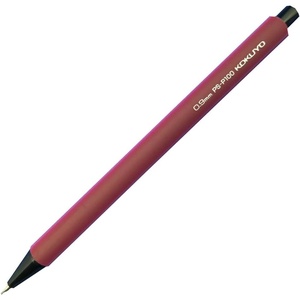 Kokuyo Enpitsu Mechanical Pencil, Sharp Pencil, 1.3mm, Black, Japan Import (PS-P101D-1P)(Wine Red)
