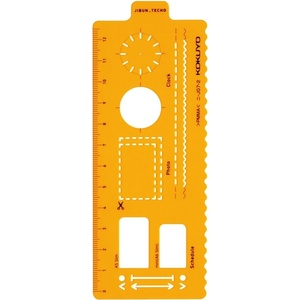 Kokuyo JIBUN_TECHO Goods, Template Stencil, Icon Version, Shared Size, Green, Japan Import (NI-JG7-1)(Plan)