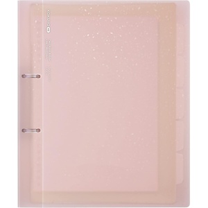 Kokuyo Me 2-Ring Loose Leaf Binder, A4, Up to 100 Sheets, Taupe Rose, Japan Import (KME-TRBPP158MV)(Taupe Rose)