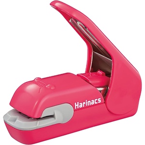 Kokuyo Stapleless Stapler, Harinacs Desktop & Handheld Staple-Free, Up to 5 Sheets No Staple Binding, Portable Compact Holeless Stapler, Red Pink, Japan Import (SLN-MPH105P)(Red)