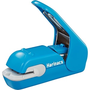 Kokuyo Stapleless Stapler, Harinacs Desktop & Handheld Staple-Free, Up to 5 Sheets No Staple Binding, Portable Compact Holeless Stapler, Red Pink, Japan Import (SLN-MPH105P)(Blue)