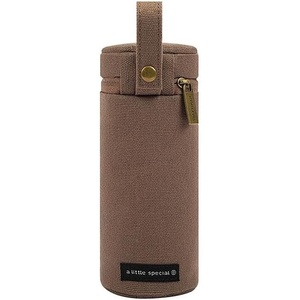 KOKUYO Cylinder Pencil Holder, Brown (WSG-PCS262NDS)(Brown)