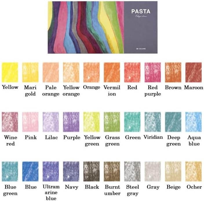 image:imageKOKUYO Pasta Paint Sticks For Kids Mess Free 5 Colors Drawing Markers Retractable Crayon Highlighter Nontoxic Tempera Draw Sticks for Kids and Students KESP15530